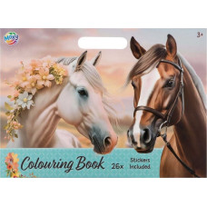 Moxy coloring book “Horses” with stickers