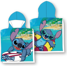 PONCHO 55X110CM LILO & STITCH ( BOY) LIL24-2003CG COTTON 320 gsm