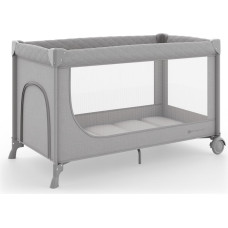 Kinderkraft travel cot LEODY UP, grey