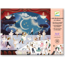 Djeco Rub-on transfers - Little ballet dancers