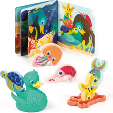 Ludi bath set 3-in-1 Lucky Duck & Friends