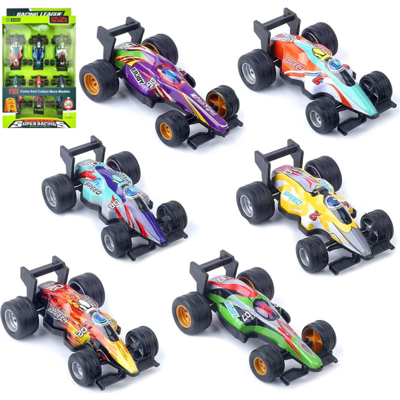 ZESTAW RESORAKÓW FORMUŁA METAL 6 SZTUK