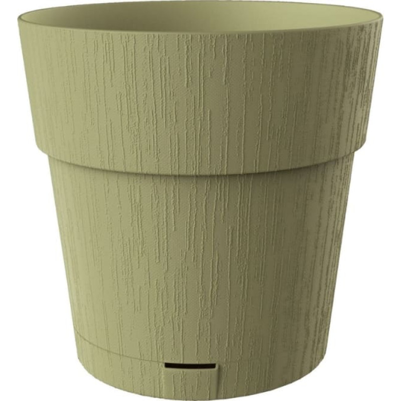 Stefanplast Puķu pods ar paliktni Ethica &Oslash;40x39cm zaļ&scaron;