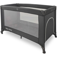 Milly Mally travel cot Mirage, dark grey