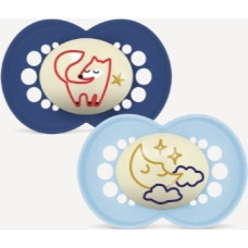 Mam Baby 5670 PACIFIER ORIGINAL NIGHT 16+ GROUNDING IN NATURE BOY