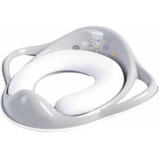 MALTEX Toilet seat, soft 6181_90 ZEBRA grey/white