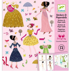Paper dolls - Dresses through the seasons
