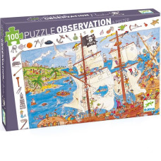 Observation puzzles - Pirates - 100 pcs