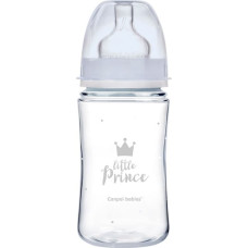 CANPOL BABIES ROYAL BABY Anti-colic Wide Neck Bottle 240ml PP Easy Start 3m+ 35/234_blu