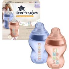 TOMMEE TIPPEE bottles, 260ml, 0m+, 2 gab., 42255005