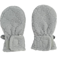 LODGER MITTENS FOLKLORE fleece baby mittens, DRIZZLE, 0-12M 629_0-12