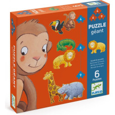 DJECO Progressive puzzles - Marmoset & friends