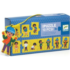 DJECO Puzzle Trio - I'm dressing up (10 pcs) DJ08188