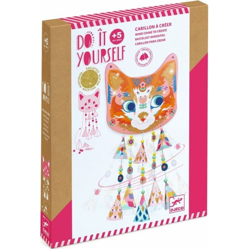 DIY - Wind Chime - Kitty