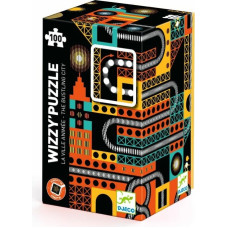 DJECO Wizzy Puzzles - The lively city - 100 pcs DJ07032