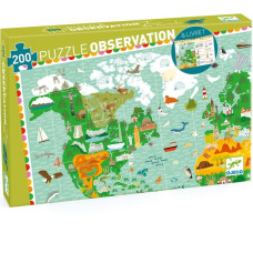 DJECO Observation puzzles - Around the world - 200 pcs DJ07412