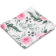 SENSILLO MUSLIN DIAPERS 70x80cm ROSES 090