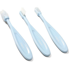 BABYONO Brush Kit 3pcs teeth. 550/02 blue