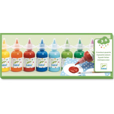 DJECO Colours - 8 bottles of poster paint DJ08861