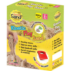 GERARDOS TOYS Secret Sand Kinetic Play Sand with sand cutter, green sand color 500g