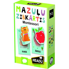 HEADU Montessori zibkartītes mazuļiem (latviešu val.)