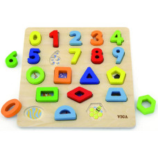 Viga 50119 Block Puzzle - Numbers & Shapes