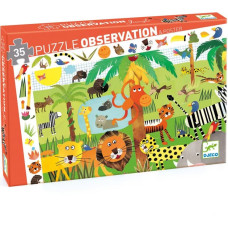 Observation puzzles  - Jungle - 35 pcs