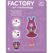 Factory - E-textil - Brooch - Bunny girl