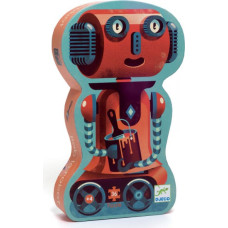 Silhouette puzzles - Bob the robot - 36 pcs