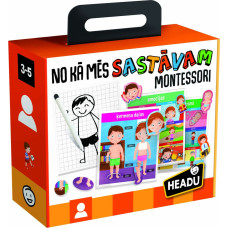 HEADU Montessori educative game How We Are Made (In Latvian lang.) LV53009