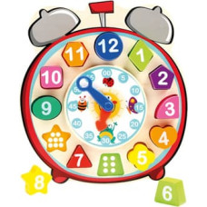 BINO wooden puzzle CLOCK 84053 PROMOTION