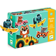 Puzzle Duo - Racing cars (20 pcs)