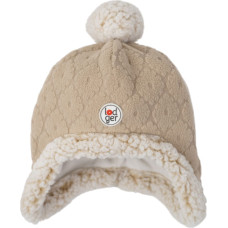 LODGER HATTER FOLKLORE Fleece hat BEIGE, 12-24M HT 630