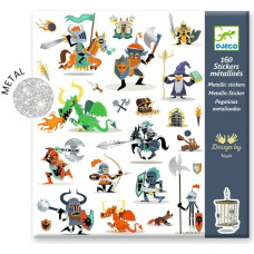 DJECO 160 stickers - Knights DJ08886