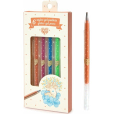 DJECO Pens - 6 glitter gel pens DD03755