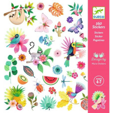 DJECO Stickers - Paradise 160pcs, DJ09271