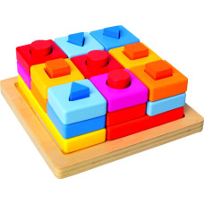 BINO sorter geometrical shapes 18m+ 72438