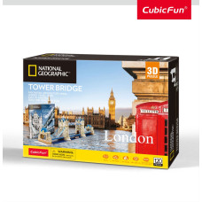 CUBICFUN 3D Puzle National Geographic - Tower Bridge