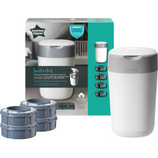 TOMMEE TIPPEE Sangenic Twist & Click Diaper container + 4 cassettes, 82014504