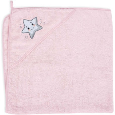 CEBABABY Hooded towel 100x100cm BASIC Star W-815-302-631