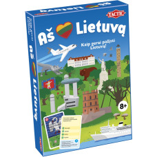 TACTIC Board Game I Love Lithuania (Lietuviešu val.)