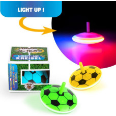 Take Action - Football Light-Up Spinning Top (1 pc., 3 designs)