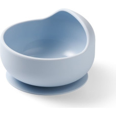 BABYONO silicone suction bowl 6m+ 1481/01 blue