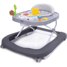 4BABY WALK N PUSH walker for the first steps DARK GREY