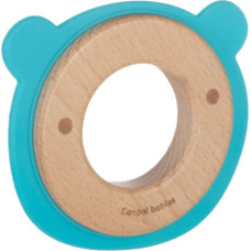 CANPOL BABIES teether WOOD/SILICONE BEAR 80/304