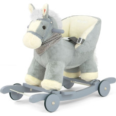 MILLY MALLY Children's rocking chair with wheels Polly grey