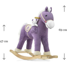 MILLY MALLY PONY Baby Rocking Horse PURPLE