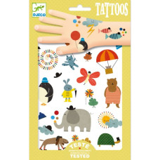 DJECO Set of tattoos Pretty little things, DJ09579