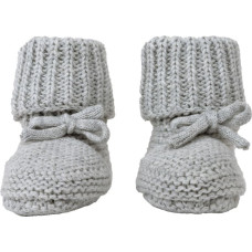 Lodger Slipper Knit čībiņas, Steel, 0-6m