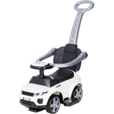 TO-MA Ride on car with handle, rubber wheels, HZ614R white